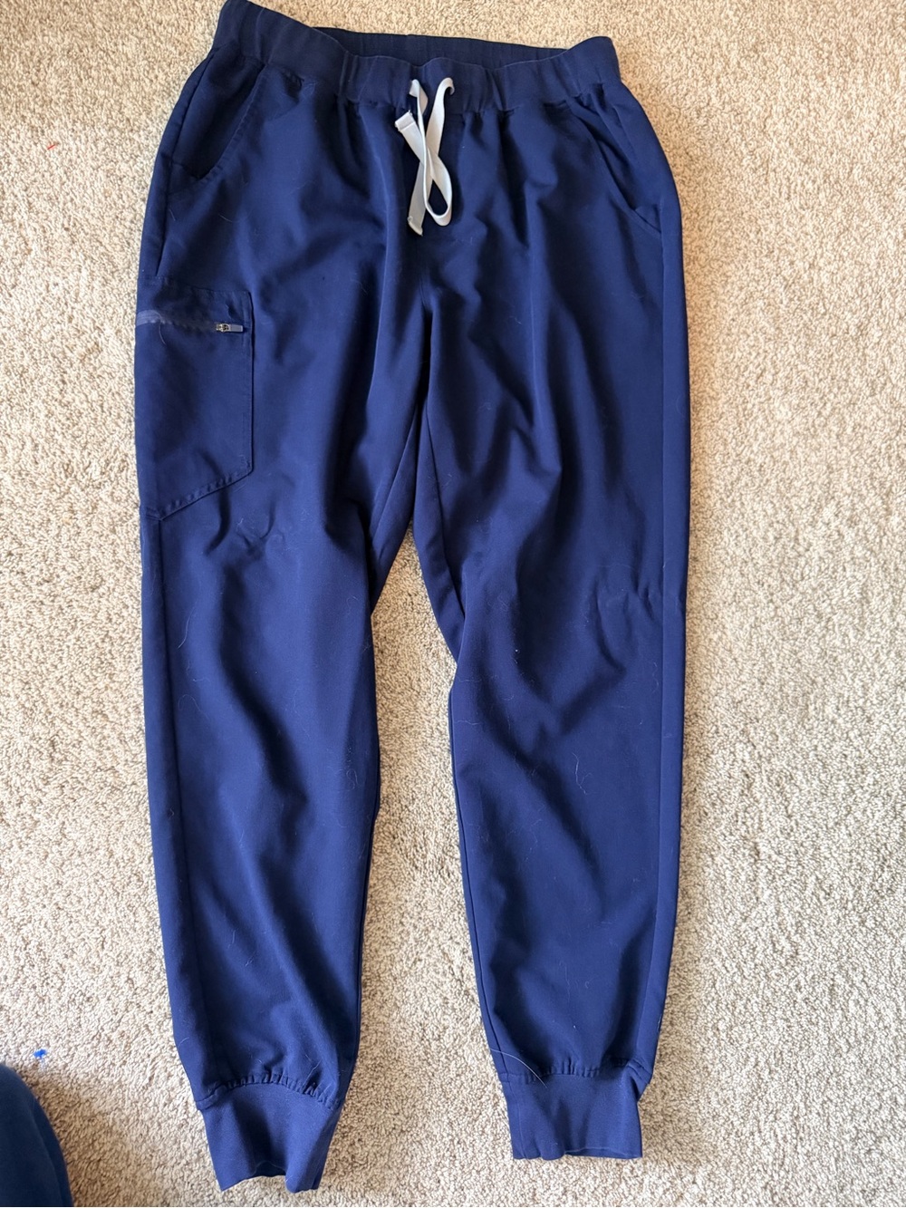 GT-0081 KITMAZ Navy Blue Jogger Scrub Pants XL